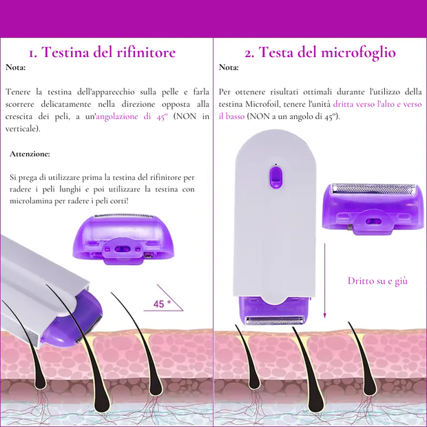 Epilatore Indolore con Tecnologia UV